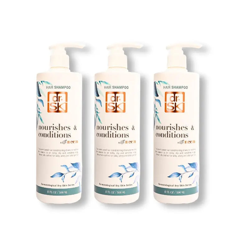 dr.SK Clinic Neem Hair Shampoo Nourishes, Conditions & Soothes Dry, Itchy Scalp 250ml | 500ml