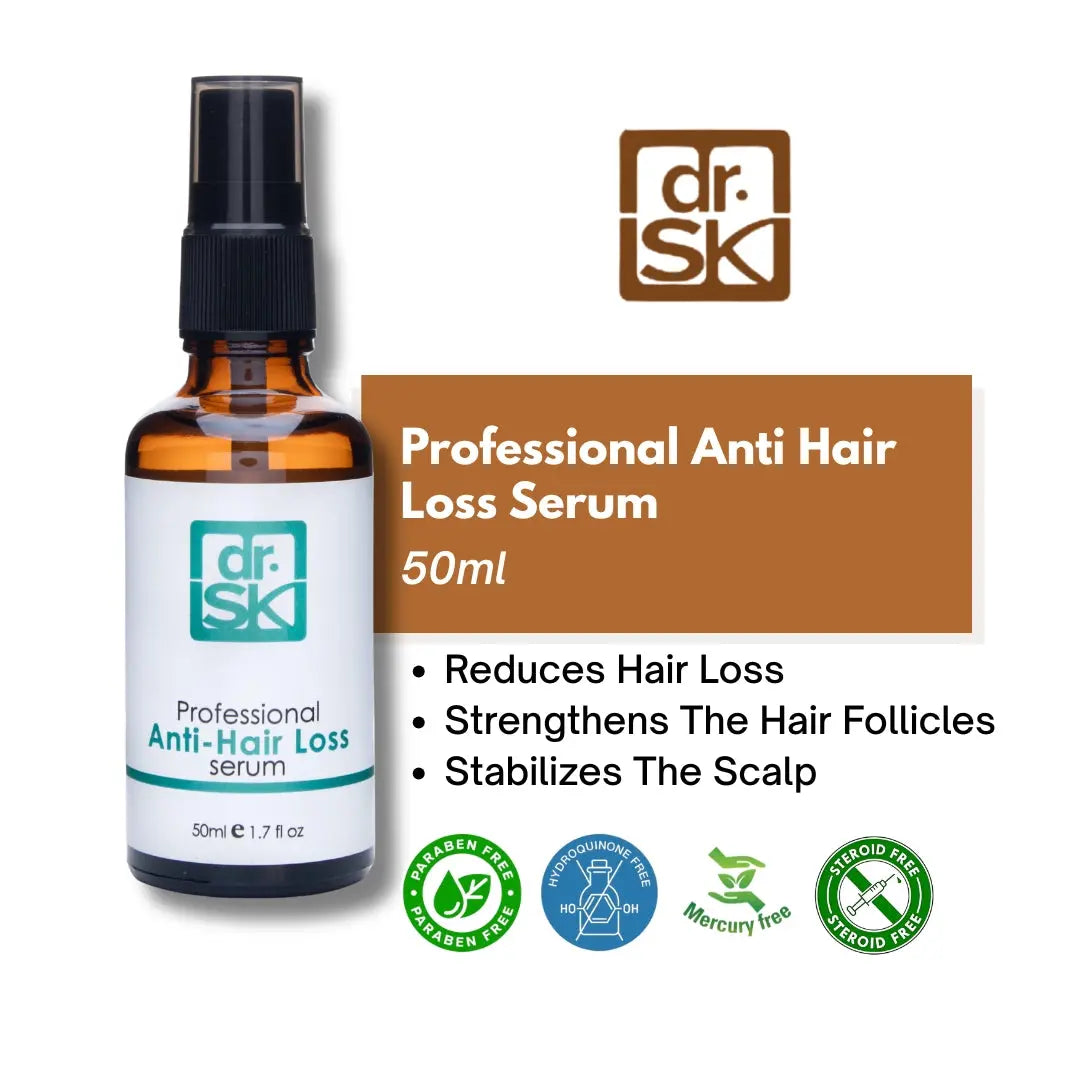 dr.SK Anti Hair Loss Series, Nourishes & Conditions Neem Hair Shampoo + Professional Anti Hair Loss Serum