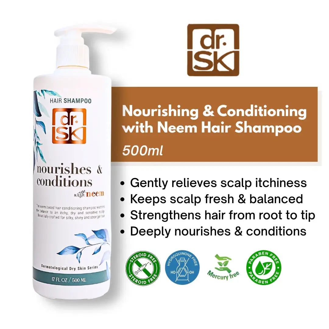 dr.SK Sensitive Skin Relief Set (Full Size) – Body & Scalp Routine for Dry, Itchy Skin