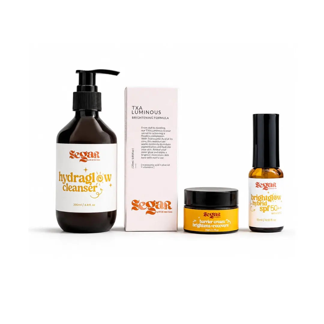 SEGAR Skin Barrier Glow & Brighten Set For Normal & Sensitive Skin