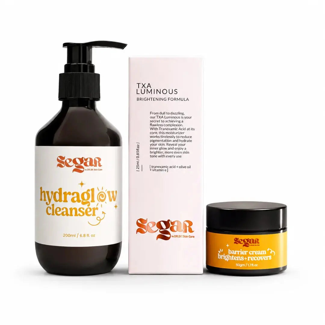 SEGAR Brightening without Barrier Damage Set for Normal to Sensitive Skin
