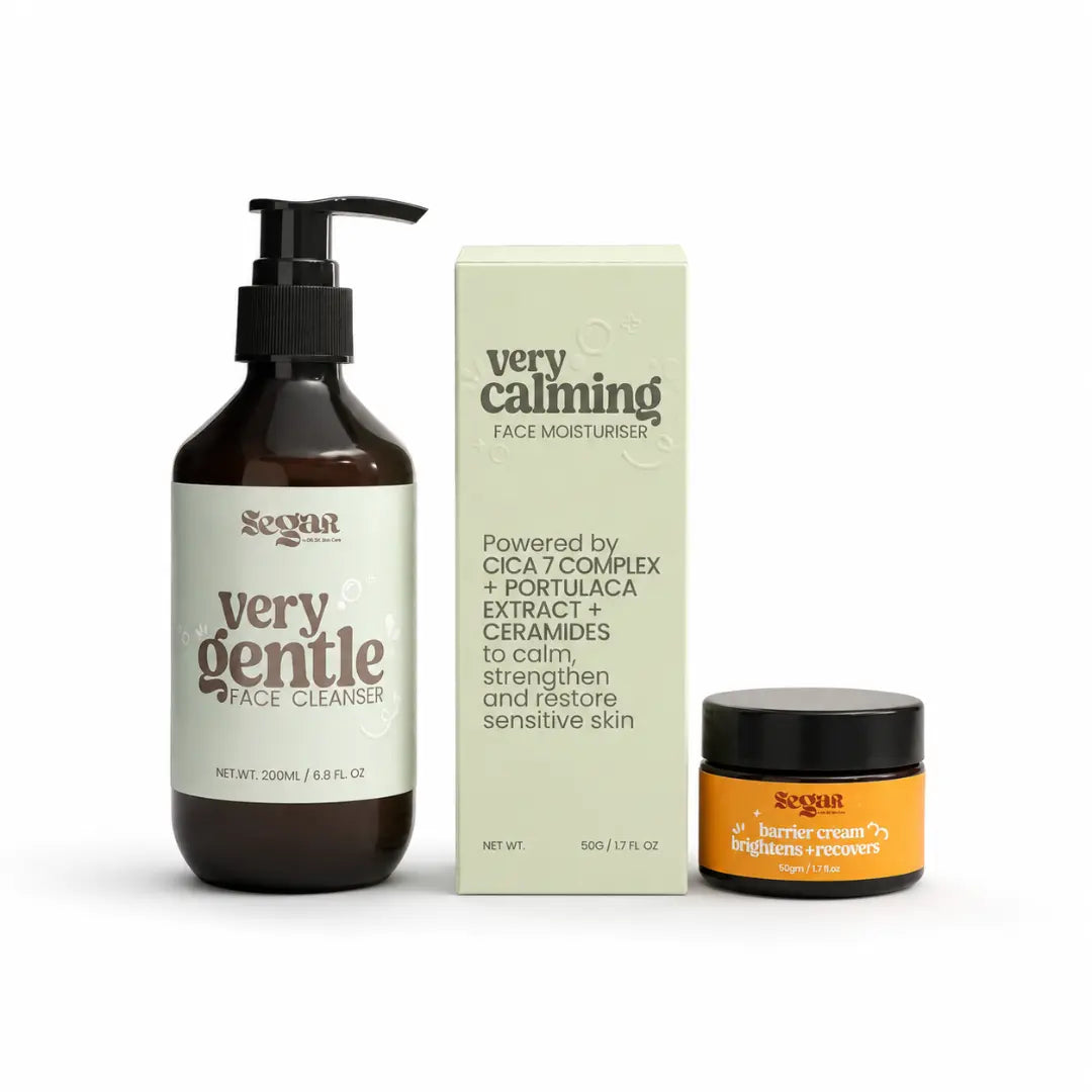 Gentle Skin Barrier Calming Repair Trio For Normal & Sensitive Skin