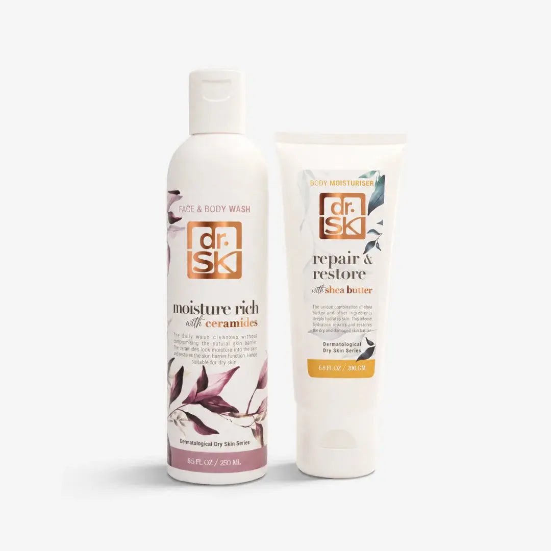 Normal-to-Sensitive Skin Barrier Calm Duo for Dry, Itchy Body Skin