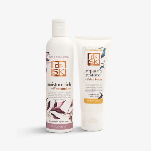 Normal-to-Sensitive Skin Barrier Calm Duo for Dry, Itchy Body Skin