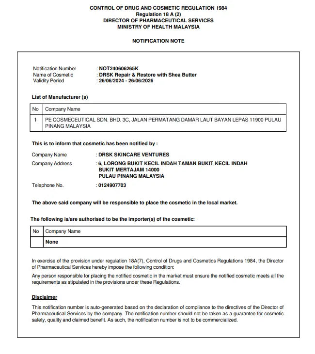 Bundle dr.SK Repair & Restore Body Moisturizer (2 x 200gm) - dr.SK Skincare